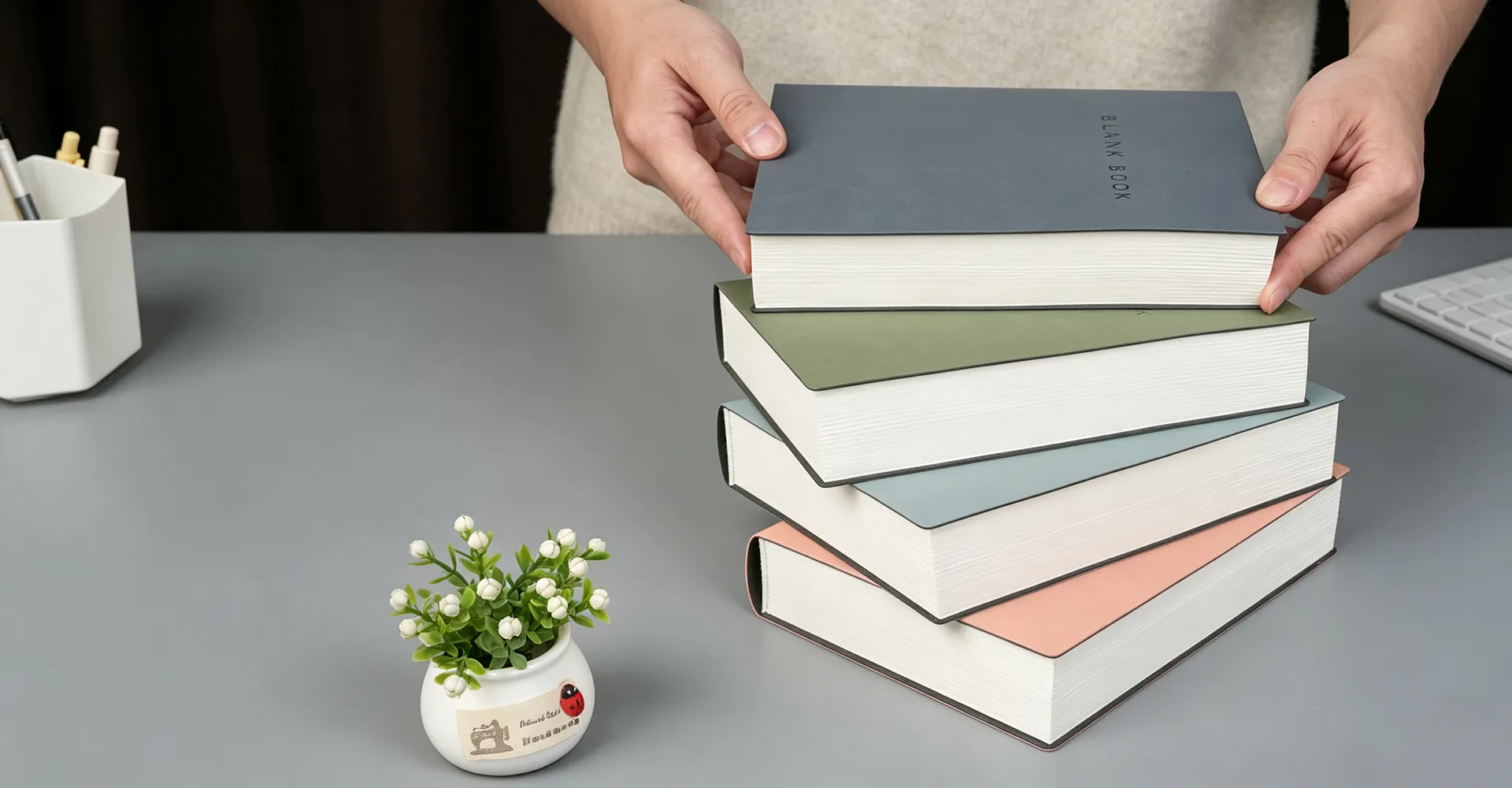 Notebook Hardcover Bisnis Premium