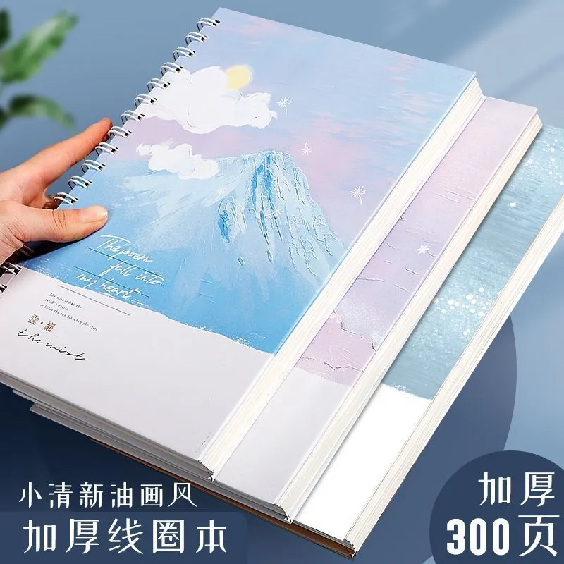 A4 Hardcover Spiral Notebook