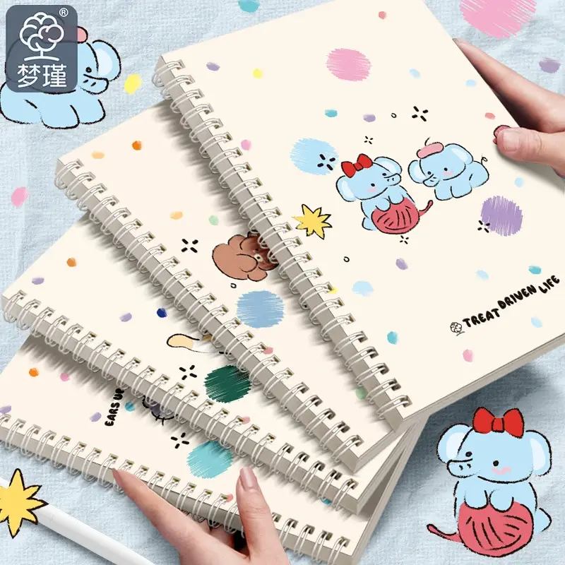 Notebook Spiral karo Kaca Perforated